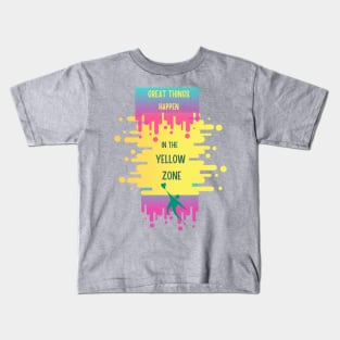 The Yellow Zone Kids T-Shirt